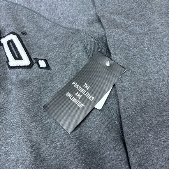NWT ECKŌ UNLIMITED Gray Pullover Hoodie Sz M - Picture 5 of 7